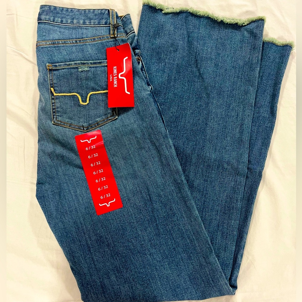 Kimes Ranch jeans women’s size 6x32 NWT